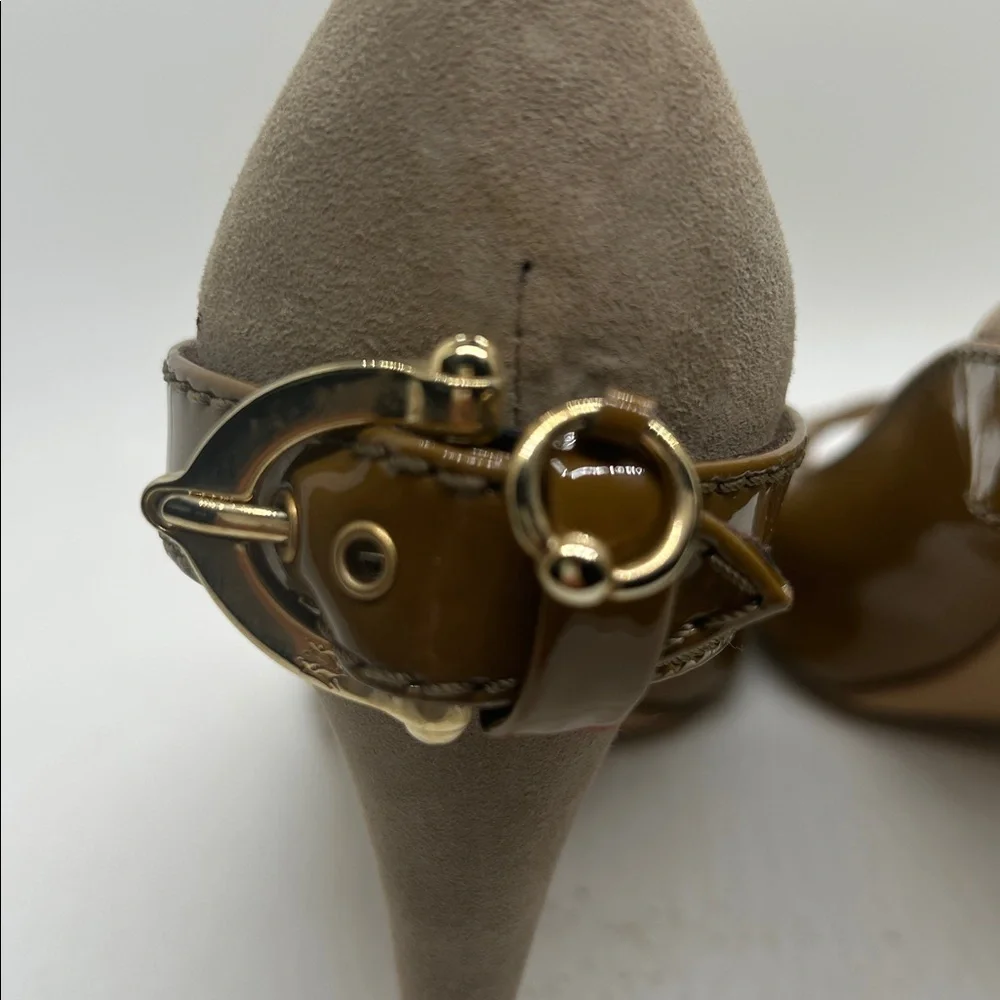 Guillaume Hinfray Sexy Vintage Suede Stiletto Heels Shoes **Size 37.5/US 7.5**🔥🔥 - Picture 8 of 12